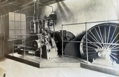 Kromhout diesel, ca. 1931